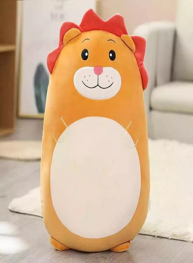 TechMax Solution Soft Lion Anime Plush Pillow Cute Stuffed Animal Plush Toy Kawaii Plushies Room Decor Christmas Decorations Gifts For Women Kids Birthday - Image 1